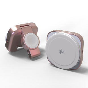 Qi2 Viator MPP+MFI 2 in 1 Wireless Charging Box 